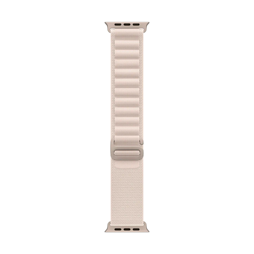 Apple 49mm Loop - Medium Band for Apple Watch 44/45/49 mm, Size M, Starlight